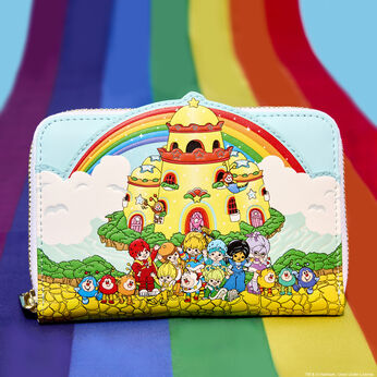 Rainbow Brite™ Color Castle Zip Around Wallet, Image 2